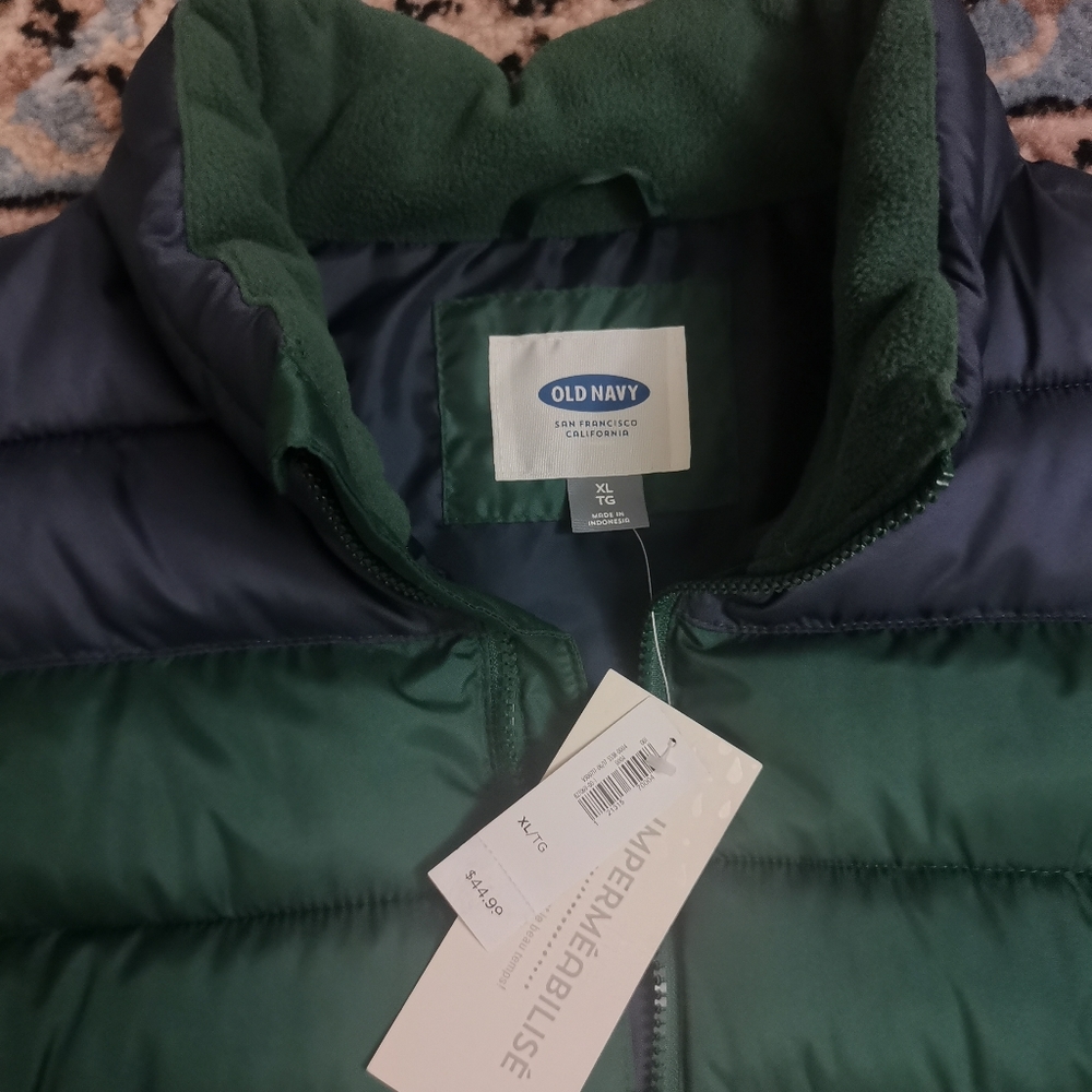 Old Navy pufffer vest.